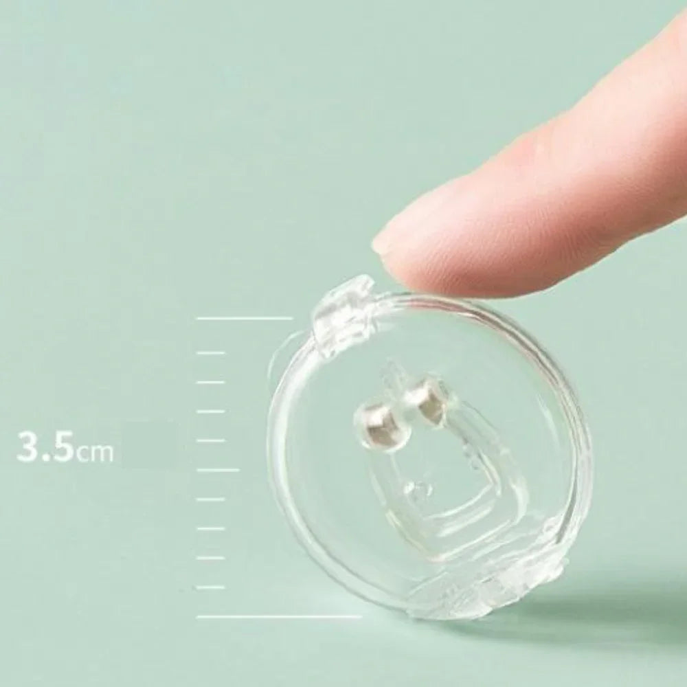 Dispositivo magnético anti ronquidos de silicona