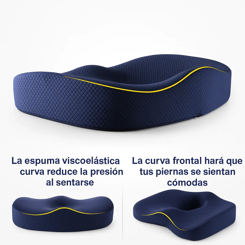 Cojín de asiento Ortopédico + Cojín de Respaldo