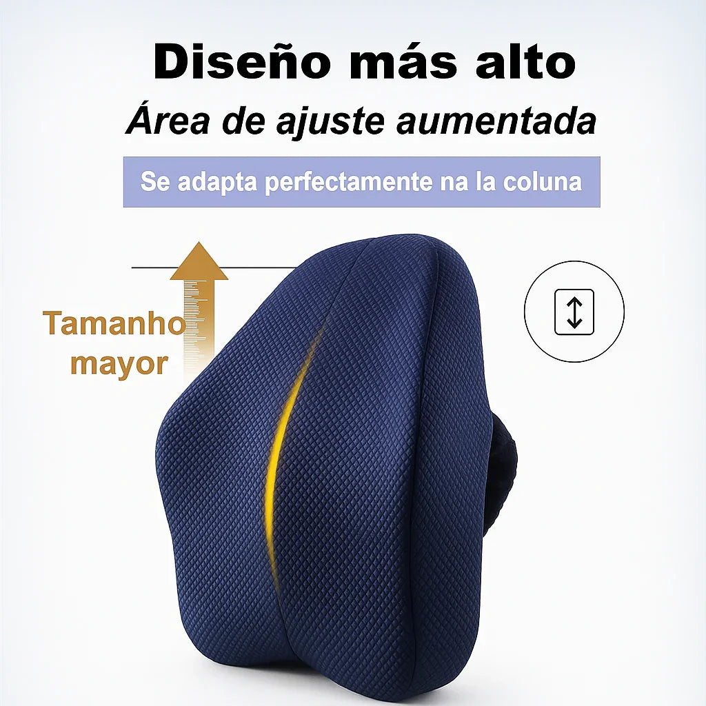 Cojín de asiento Ortopédico + Cojín de Respaldo